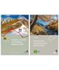 Combi-pack hiking map/hiking guide