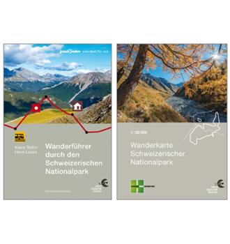 Kombipack Wanderkarte/Wanderführer deutsch