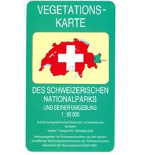 Vegetationskarte des Schweizerischen Nationalparks