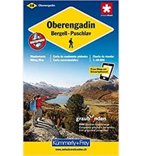 Wanderkarte Oberengadin-Bergell-Puschlav