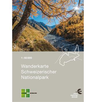 Wanderkarte Schweizerischer Nationalpark