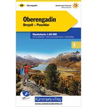 Hiking Map Upper Engadine-Bergell-Puschlav