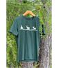 T-Shirt 3 Hirsche Flaschengrün