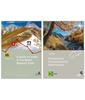 Combi-pack hiking map and hiking guide