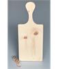 Schneidebrett aus Arve gross  17x41cm 2,5cm dick